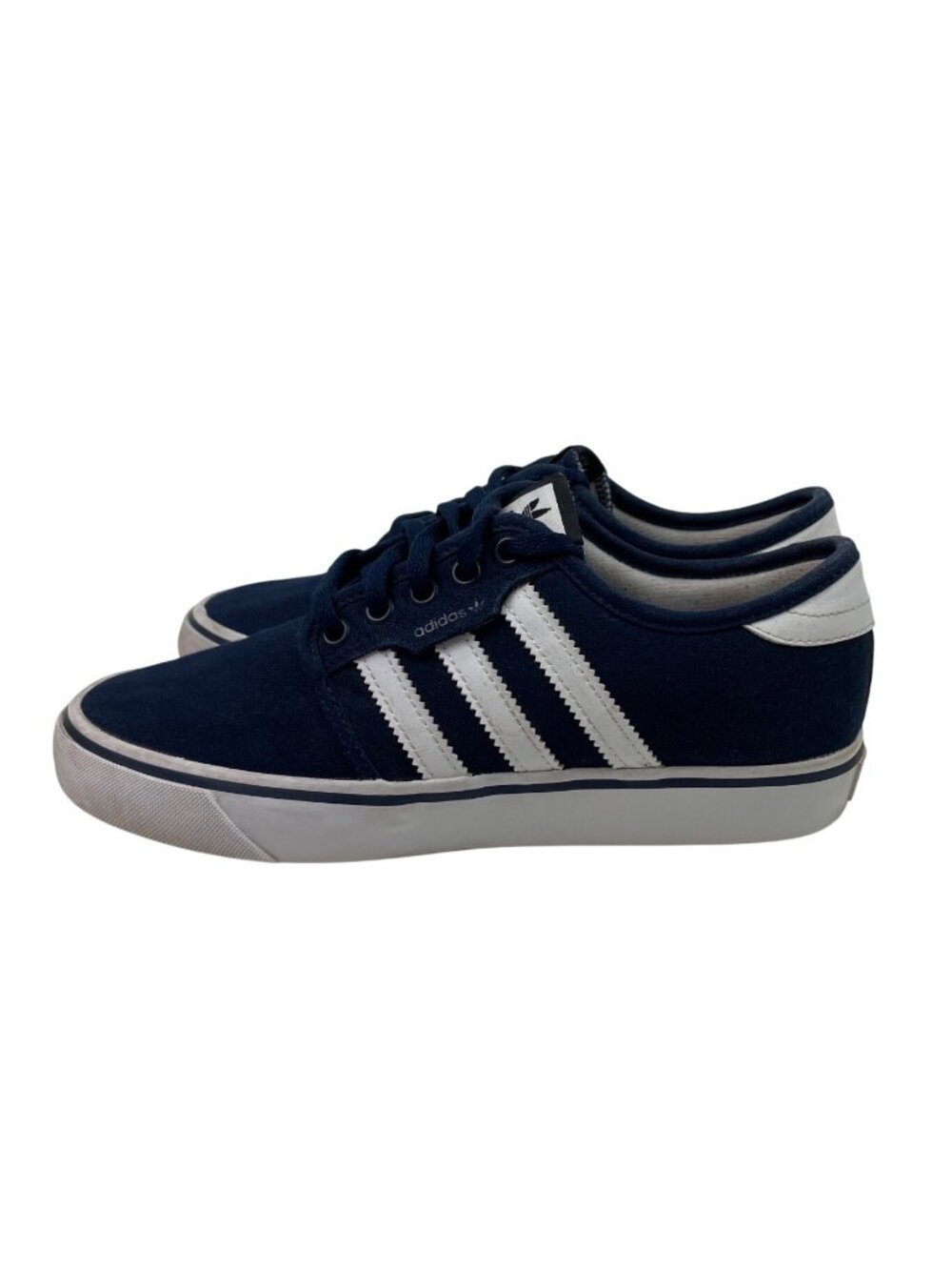 adidas Originals Seeley Womens Size 5.5 Navy Suede Skate Shoes LHV 029005